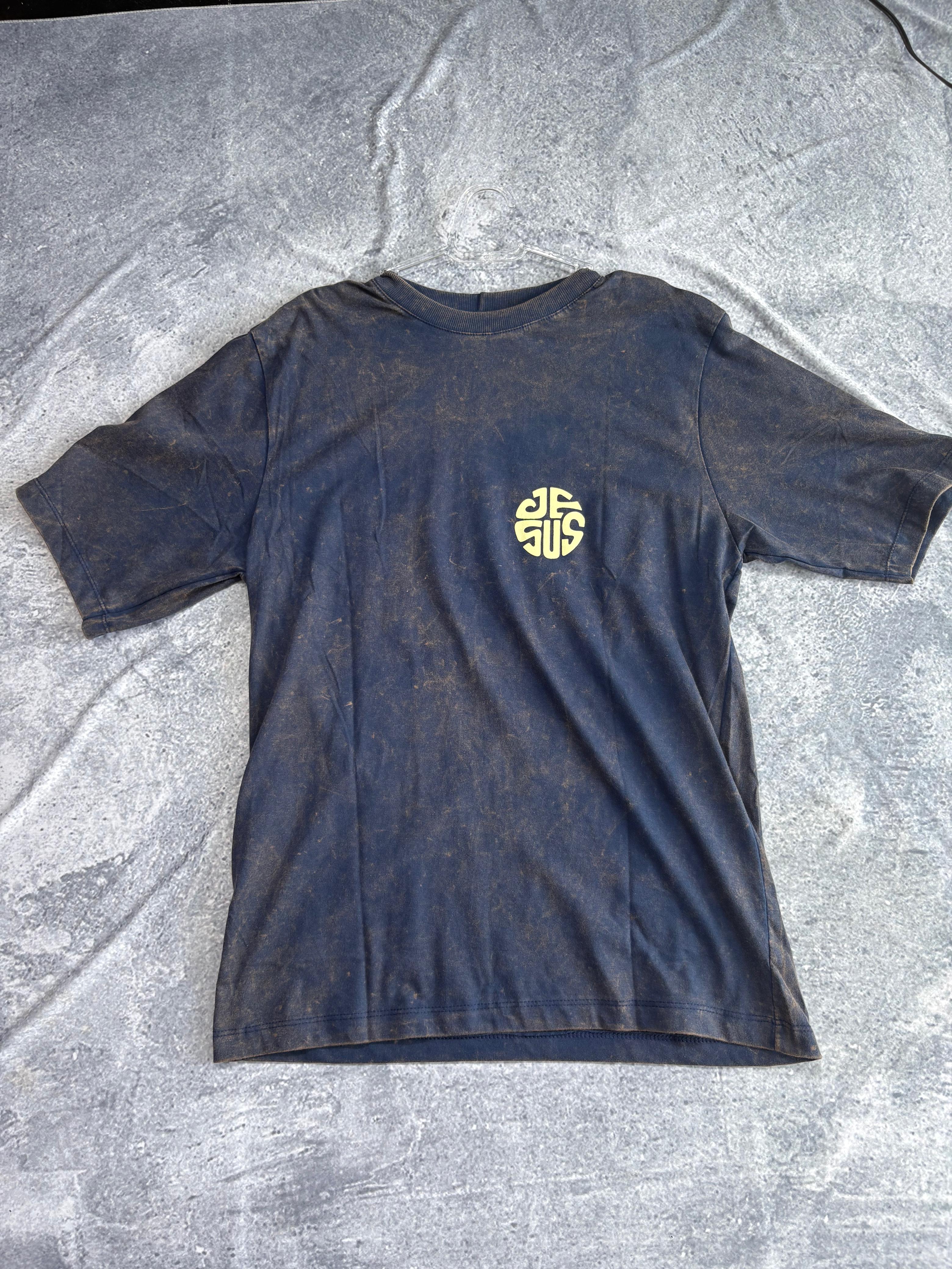 CAMISETA OVERSIZED CRISTÃ PREMIUM AZUL