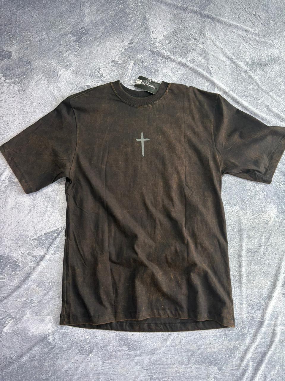 CAMISETA OVERSIZED CRISTÃ PREMIUM PRETA ( AME A DEUS )