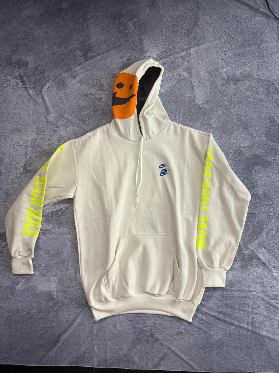 MOLETOM CANGURU  NIKE BRANCO