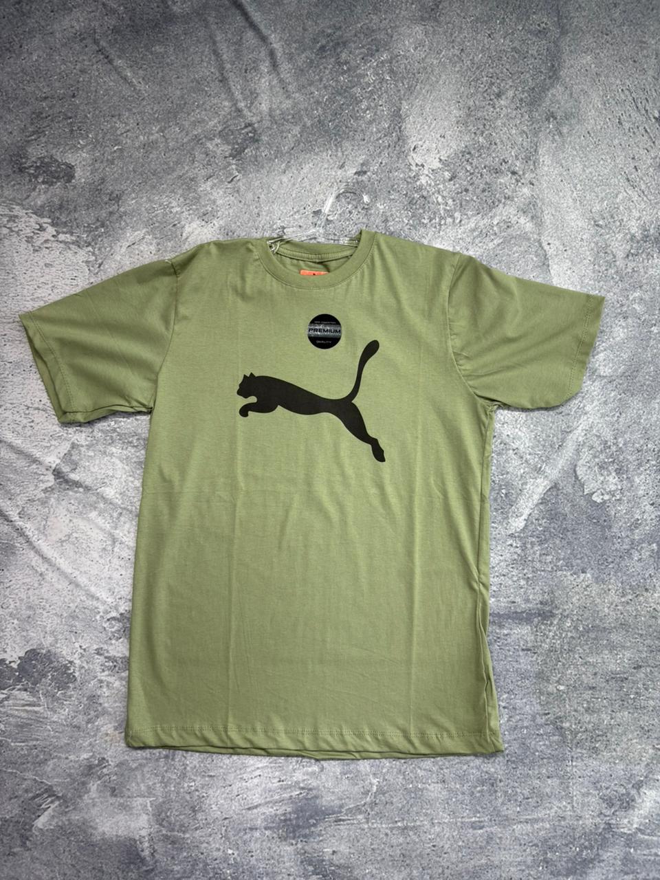 CAMISETA MALHA PREMIUM PUMA  • 30.1 PENTEADA \& LAVADA