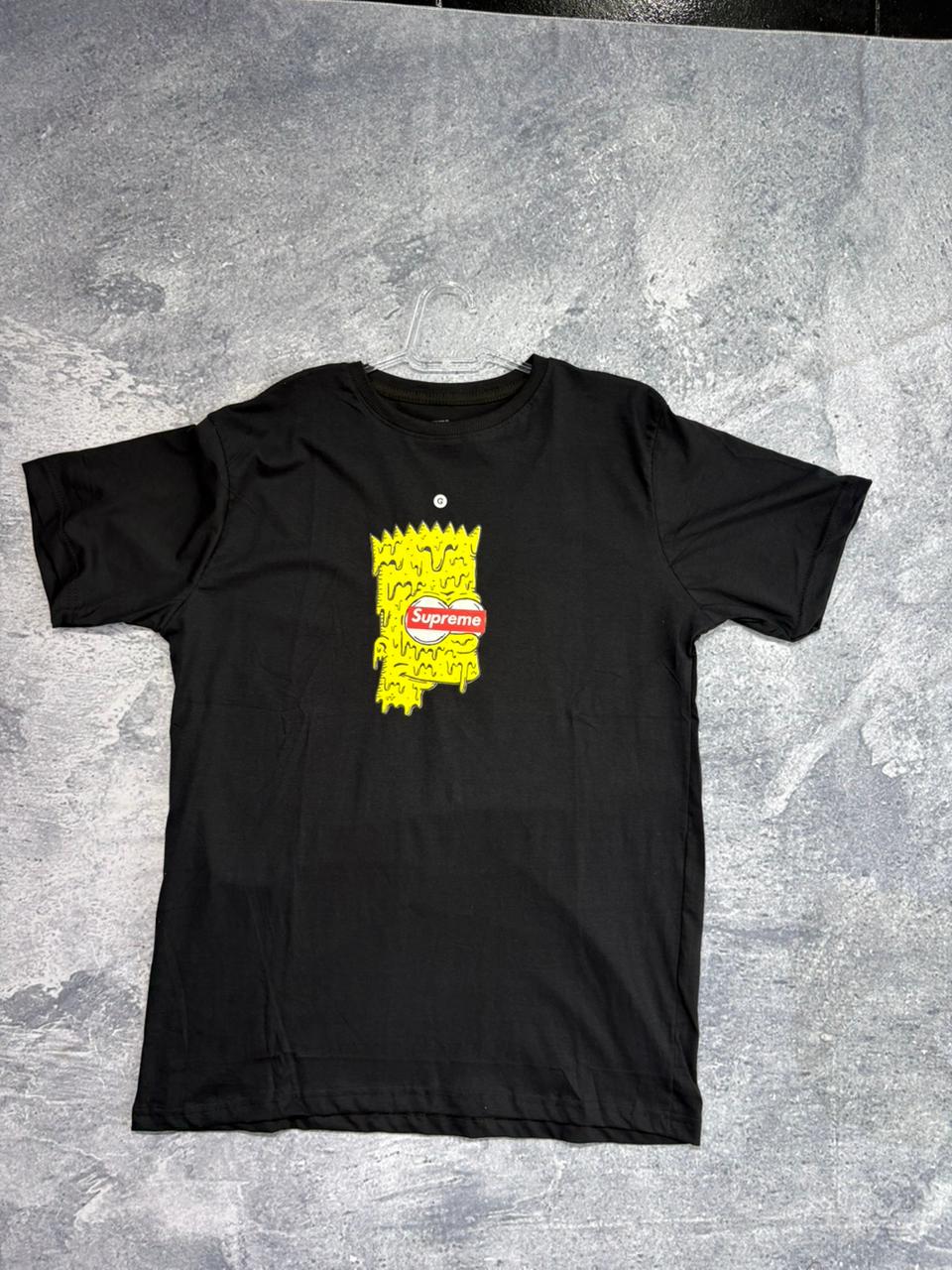 CAMISETA MALHA PREMIUM SUPREME • 30.1 PENTEADA \& LAVADA simpsons