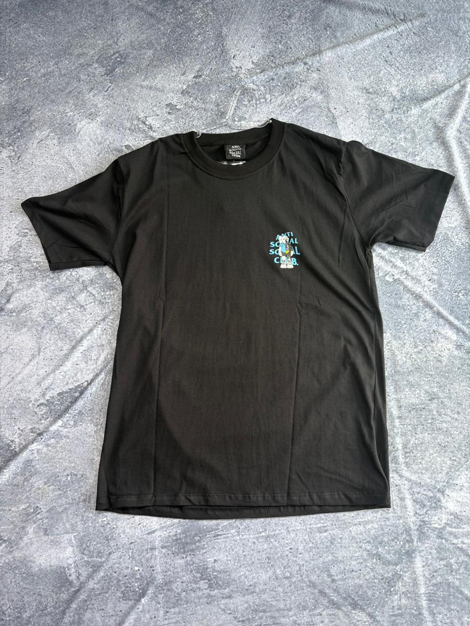 CAMISETA STREET LINE  ANTI SOCIAL CLUB PRETA