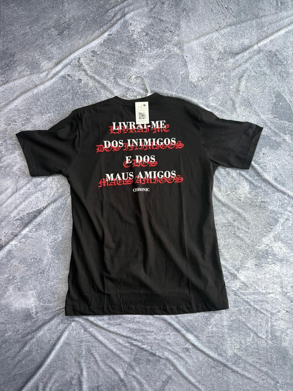 CAMISETA STREET LINE CHRONIC PRETA