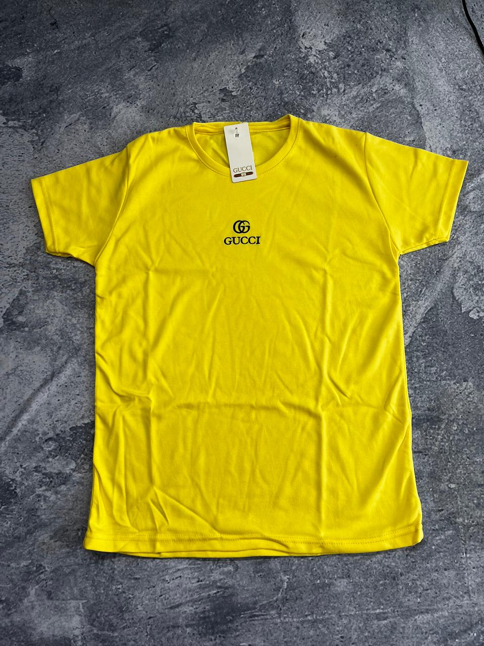 CAMISETAS 40.1 GUCCI AMARELO