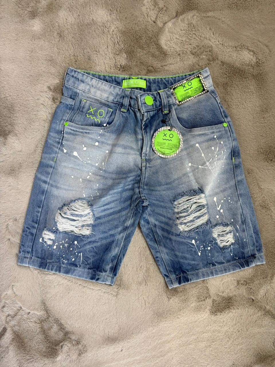 BERMUDA JOGADOR BROW JEANS