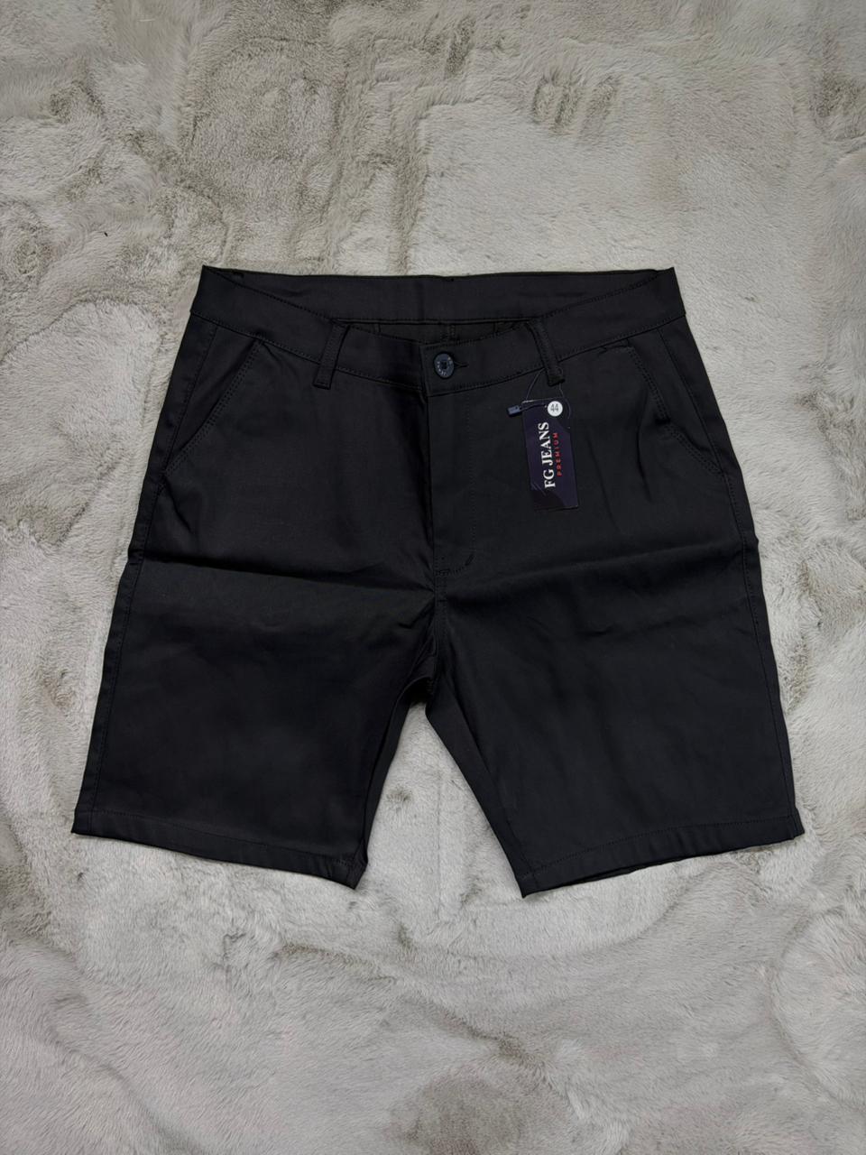 BERMUDA SPORT FINO FINART  PRETO