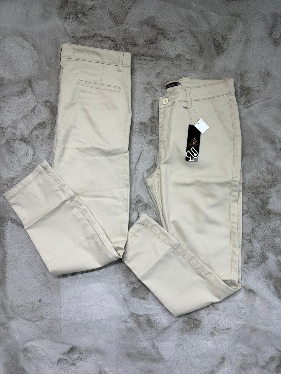 CALÇA ALFAIATARIA SPORT FINO FINART BEGE