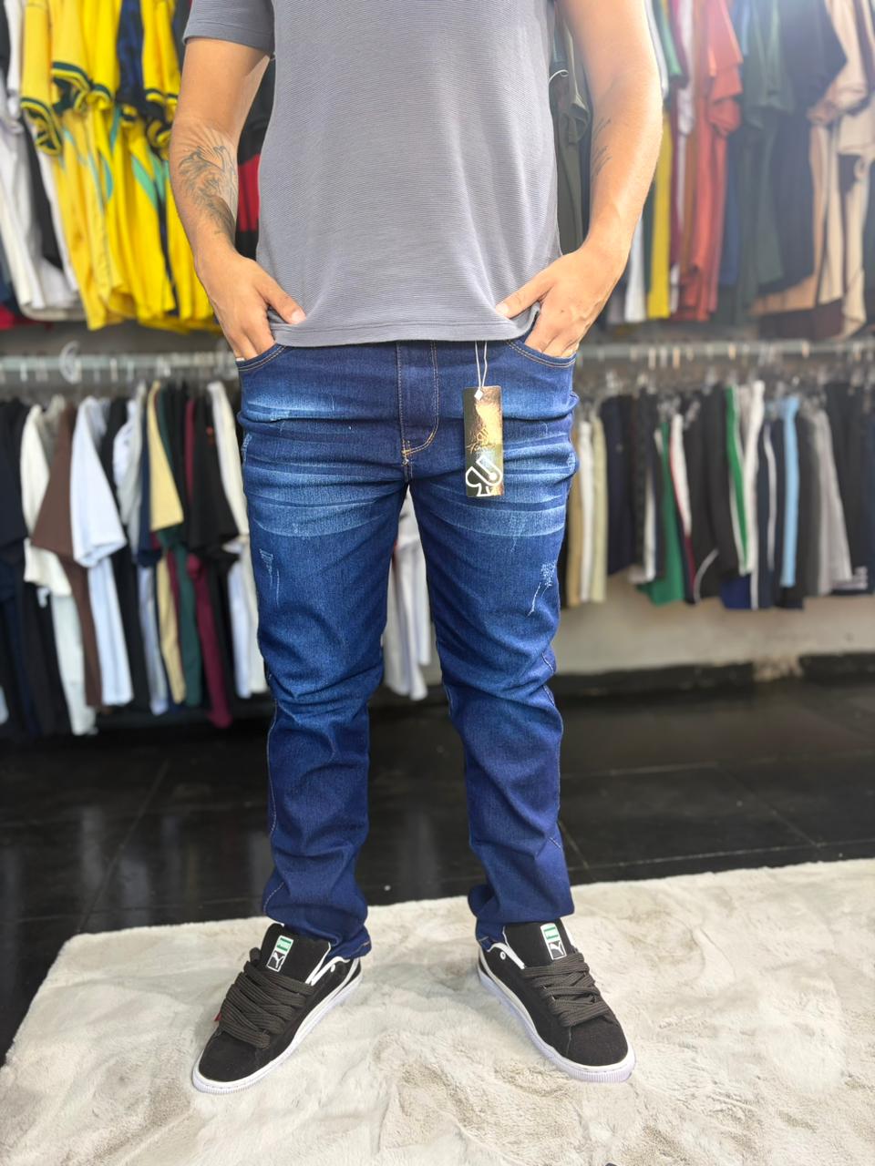 CALÇA JEANS FINART