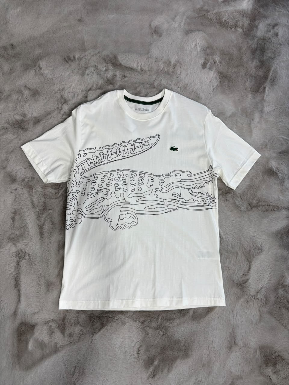 CAMISETA LACOSTE SPORT BRANCA